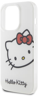 Hello Kitty для iPhone 15 Pro чехол PC/TPU Kitty Head Hard White 1