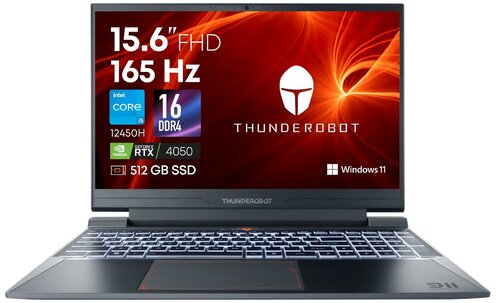 Игровой ноутбук Thunderobot 911X Wild Hunter G2L Corei5-12450H/16GB/512GB/RTX 4050 6GB/ 1 Игровой ноутбук Thunderobot 911X Wild Hunter G2L Corei5-12450H/16GB/512GB/RTX 4050 6GB/ 1