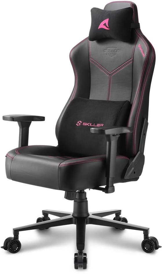 Кресло Sharkoon SGS30 (SGS30-BK/PK) Pink 1 Кресло Sharkoon SGS30 (SGS30-BK/PK) Pink 1