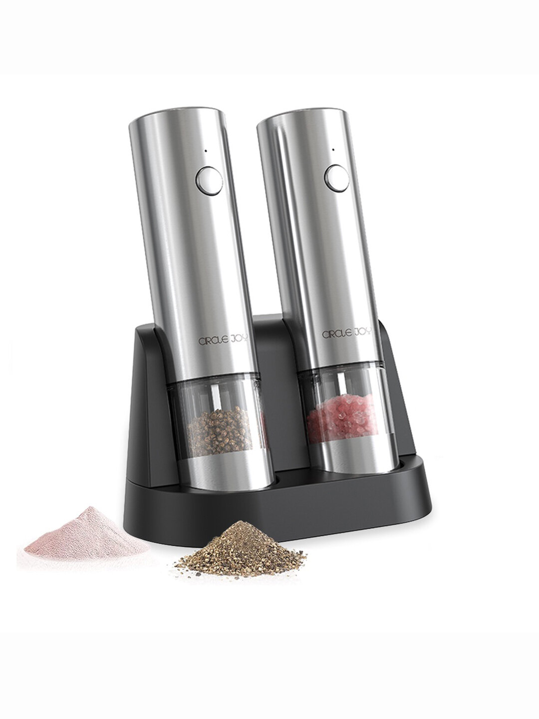 Мельница для специй электрическая Xiaomi Circle Joy Fellow Electric Grinder Set CJ-EG08 2шт Silver 1 Мельница для специй электрическая Xiaomi Circle Joy Fellow Electric Grinder Set CJ-EG08 2шт Silver 1