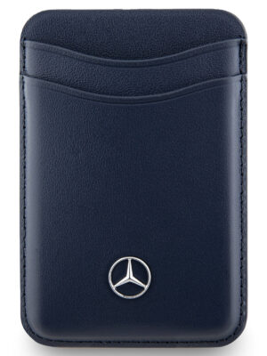 Mercedes магн. бумажник Wallet MagSafe Cardslot Leather Blue 1