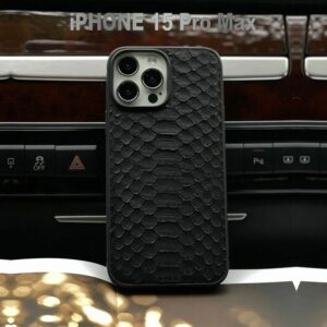 Накладка Keephone Exotic Python Leather case KP-MC0066 для iPhone 15Pro Max black 1