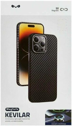 Накладка Keephone KEVILAR MagSafe KP-MC0106 для iPhone 15Pro Max black 1