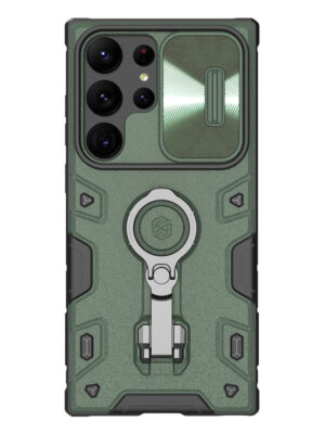 Nillkin для Galaxy S23 Ultra чехол CamShield Armor Pro Dark Green 1