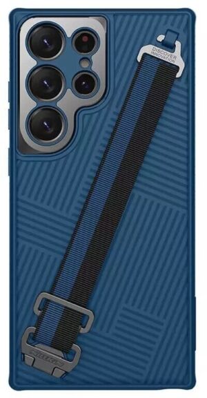 Nillkin для Galaxy S23 Ultra чехол Strap case Blue 1