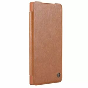 Nillkin для Galaxy S24 Ultra чехол QIN ProP Booktype Brown 1