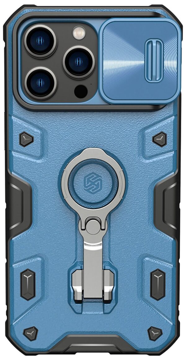 Nillkin для iPhone 14 Pro Max чехол CamShield Armor Pro Blue 1