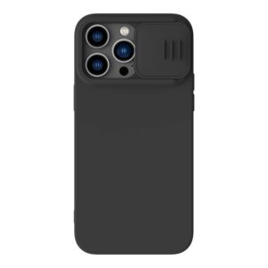 Nillkin для iPhone 14 Pro Max чехол CamShield Silky Magnetic Silicone Elegant Black 1