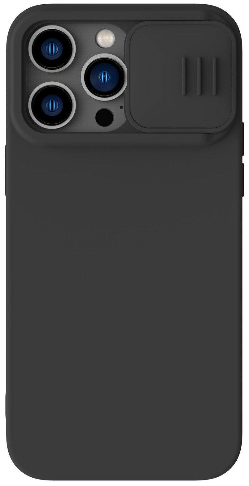 Nillkin для iPhone 14 Pro Max чехол CamShield Silky Silicone Elegant Black 1 Nillkin для iPhone 14 Pro Max чехол CamShield Silky Silicone Elegant Black 1