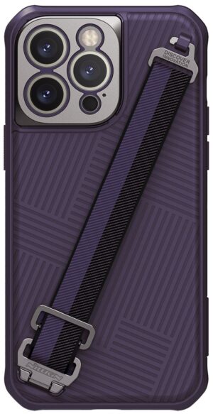 Nillkin для iPhone 14 Pro Max чехол Strap Magnetic Dark Purple 1