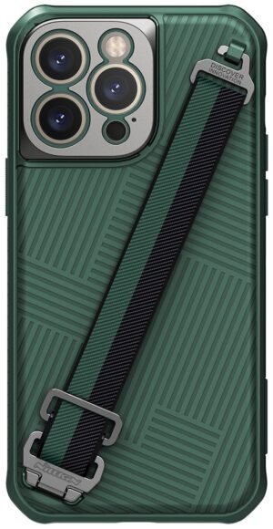 Nillkin для iPhone 14 Pro Max чехол Strap Magnetic Green 1