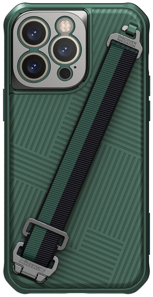 Nillkin для iPhone 14 Pro Max чехол Strap Magnetic Green 1