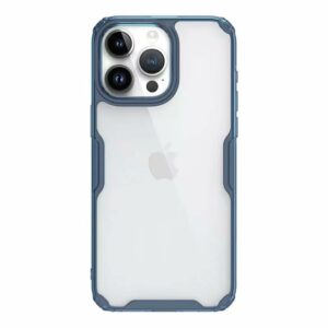 Nillkin для iPhone 15 чехол Nature TPU Pro Blue 1