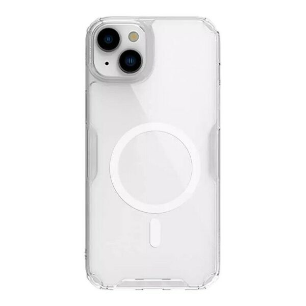 Nillkin для iPhone 15 чехол Nature TPU Pro Magnetic White 1