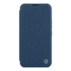Nillkin для iPhone 15 Pro чехол QIN Pro (Cloth) Booktype Elite Blue 1