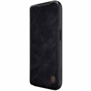 Nillkin для iPhone 15 Pro Max чехол CamShield ProP PU Leather Black 1