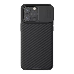 Nillkin для iPhone 15 Pro Max чехол CamShield ProP PU Leather Magnetic Black 1