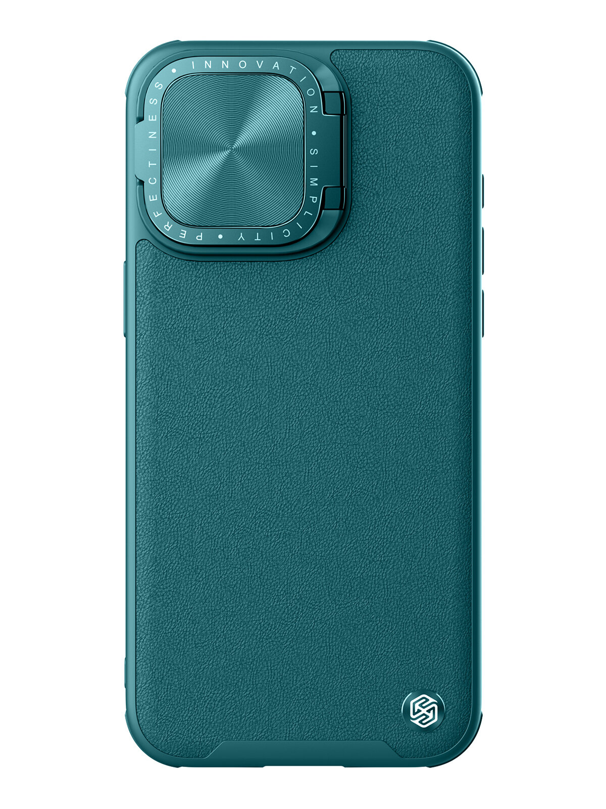Nillkin для iPhone 15 Pro Max чехол CamShield ProP PU Leather Magnetic Green 1 Nillkin для iPhone 15 Pro Max чехол CamShield ProP PU Leather Magnetic Green 1