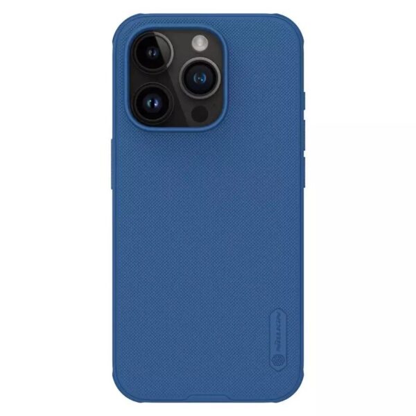 Nillkin для iPhone 15 Pro Max чехол Frosted Shield Pro Blue 1