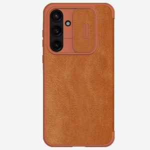 Nillkin для Samsung Galaxy A35 5G чехол QIN Pro Booktype Brown 1