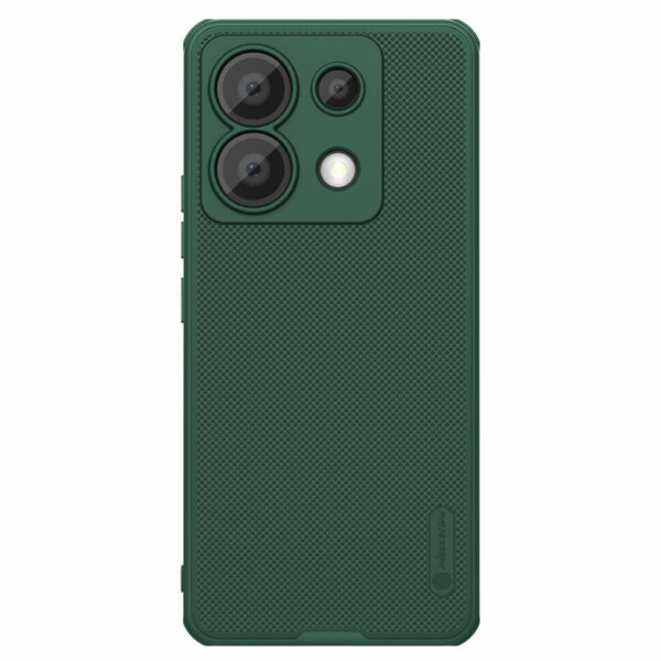 Nillkin для Xiaomi Redmi Note 13 Pro 5G/Poco X6 5G чехол Frosted Shield Pro Deep Green 1