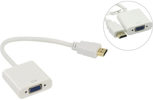 Переходник Vcom CG558 HDMI (M) - VGA (F) 1 Переходник Vcom CG558 HDMI (M) - VGA (F) 1