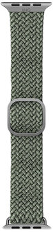 Ремешок Uniq для Apple Watch 45/44/42 mm ASPEN Strap Braided Green 1