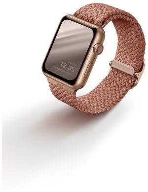 Ремешок Uniq для Apple Watch 45/44/42 mm ASPEN Strap Braided Pink 1