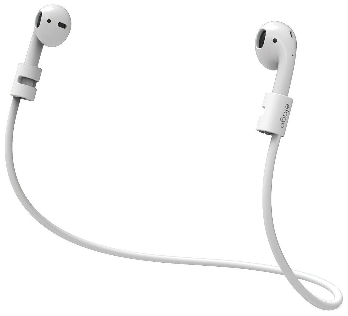 Шнурок Elago для AirPods Strap White 1 Шнурок Elago для AirPods Strap White 1