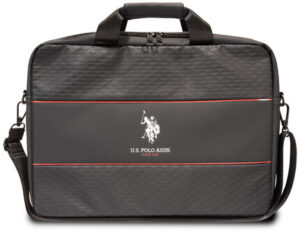 U.S. Polo Assn. для ноутбуков 15" сумка Computer Bag Textured pattern Double Horse logo Black 1 U.S. Polo Assn. для ноутбуков 15" сумка Computer Bag Textured pattern Double Horse logo Black 1