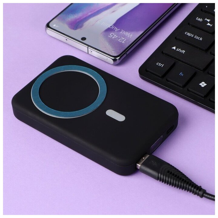 Внешний аккумулятор/Magnetic Power Bank Keephone PB-34 Lucci 10000mAh gunmetal 1 Внешний аккумулятор/Magnetic Power Bank Keephone PB-34 Lucci 10000mAh gunmetal 1