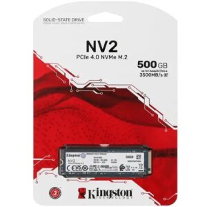 SSD Kingston NV2 (SNV2S/500G) Series 500GB M.2, NVMe,PCI-E 4.0 x4 R/W - 3500/2100 MB/s 1