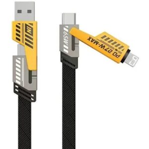 Кабель для быстрой зарядки универсальный 4in1 USB/Type-C/Lightning Awei CL-226 1