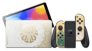 Игровая приставка Nintendo Switch OLED 64 ГБ, The Legend of Zelda (чип+sd 128Gb+ игры) 1