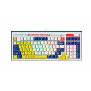 Клавиатура игр мех A4Tech Bloody B950 мех бел/син 1