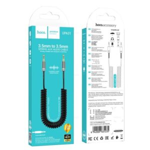 Кабель AUX HOCO UPA31 (черный) 3м 1