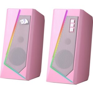 Колонки Redragon 2.0 Anvil розовый (71776) 1