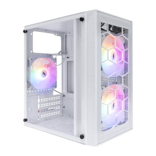 Корпус 1STPLAYER FIREBASE X1 White (X1-WH-3F1-W) / mATX / 3x120mm LED fans 1 Корпус 1STPLAYER FIREBASE X1 White (X1-WH-3F1-W) / mATX / 3x120mm LED fans 1