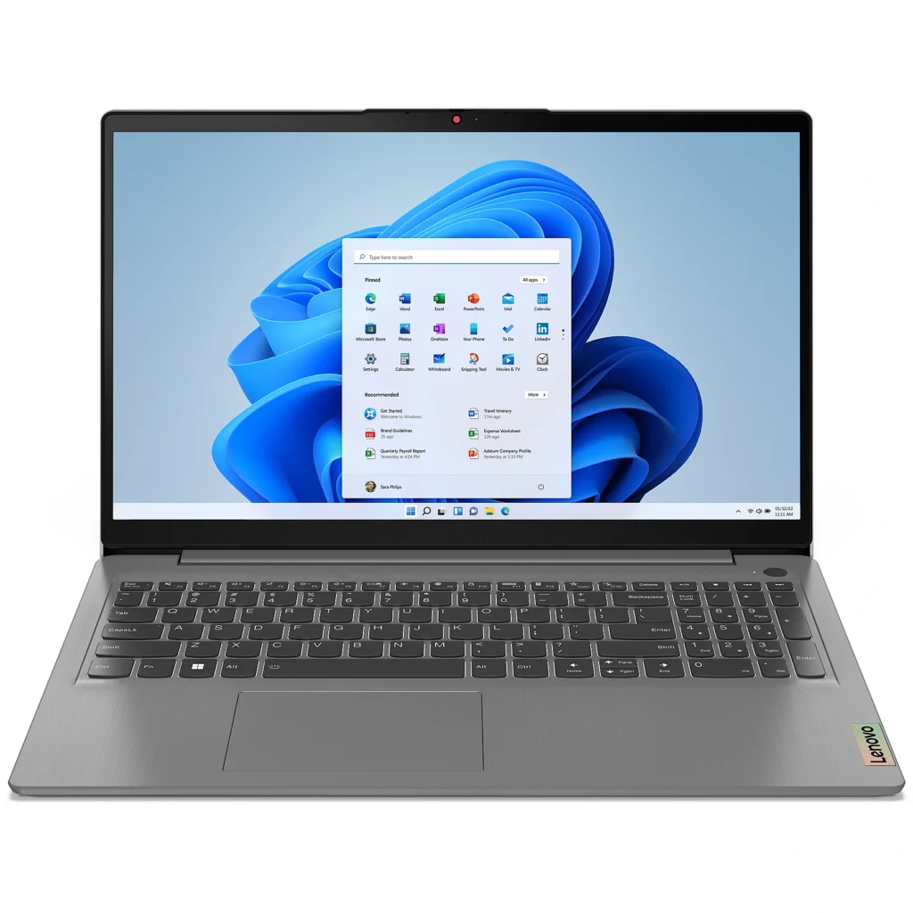 Ноутбук Lenovo IdeaPad 3 15IAU7 15,6" FHD IPS/i3 1215U/8Gb/ssd256Gb/Win 11/Arctic Grey 1 Ноутбук Lenovo IdeaPad 3 15IAU7 15,6" FHD IPS/i3 1215U/8Gb/ssd256Gb/Win 11/Arctic Grey 1