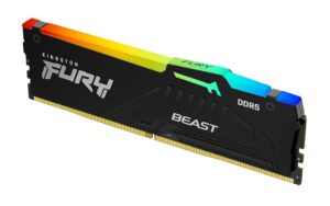 ОЗУ Kingston FURY Beast Black XMP Gaming Memory (KF552C40BBA-16) DDR5 5200 16GB DIMM Non-ECC, CL40, 1