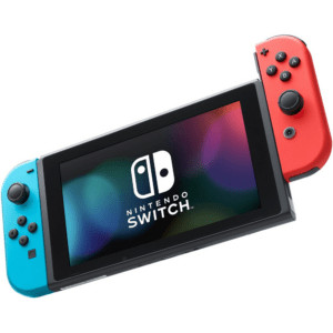 Игровая приставка Nintendo Switch OLED 64 ГБ, неоновый синий/неоновый красный (чип+sd 128Gb+ игры) 1
