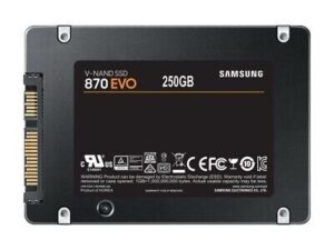 SSD Samsung SATA III 250Gb MZ-77E250BW 870 EVO 2.5" 1