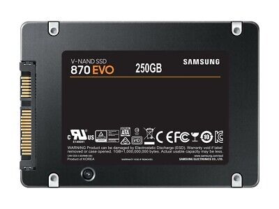 SSD Samsung SATA III 250Gb MZ-77E250BW 870 EVO 2.5" 1 SSD Samsung SATA III 250Gb MZ-77E250BW 870 EVO 2.5" 1