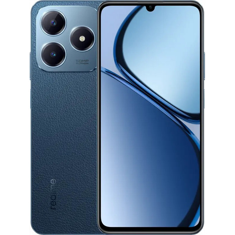 Смартфон Realme C63 8/256 Кожаный Синий 1 Смартфон Realme C63 8/256 Кожаный Синий 1