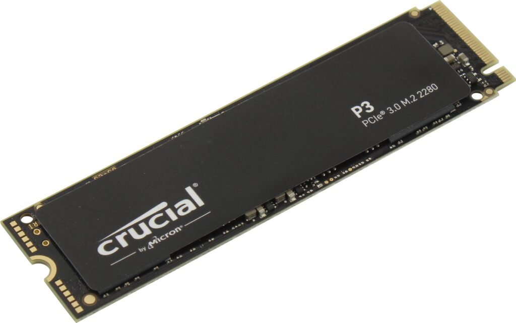 SSD Crucial P3 CT1000P3SSD8, 1000GB, M.2(22x80mm), NVMe, PCIe 3.0 x4, QLC, R/W 3500/3000MB/s 1 SSD Crucial P3 CT1000P3SSD8, 1000GB, M.2(22x80mm), NVMe, PCIe 3.0 x4, QLC, R/W 3500/3000MB/s 1