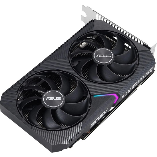 Видеокарта Asus Nvidia GeForce RTX 3050 (Dual-RTX3050-O8G-V2) PCI-E 4.0 8192Mb 128 GDDR6 1822/14000 1 Видеокарта Asus Nvidia GeForce RTX 3050 (Dual-RTX3050-O8G-V2) PCI-E 4.0 8192Mb 128 GDDR6 1822/14000 1