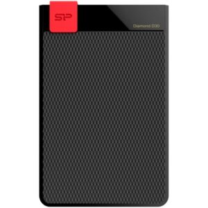 Внешний HDD Silicon Power Diamond D30 (SP040TBPHDD3LS3K), 4TB 2.5", USB 3.2, Черный 1