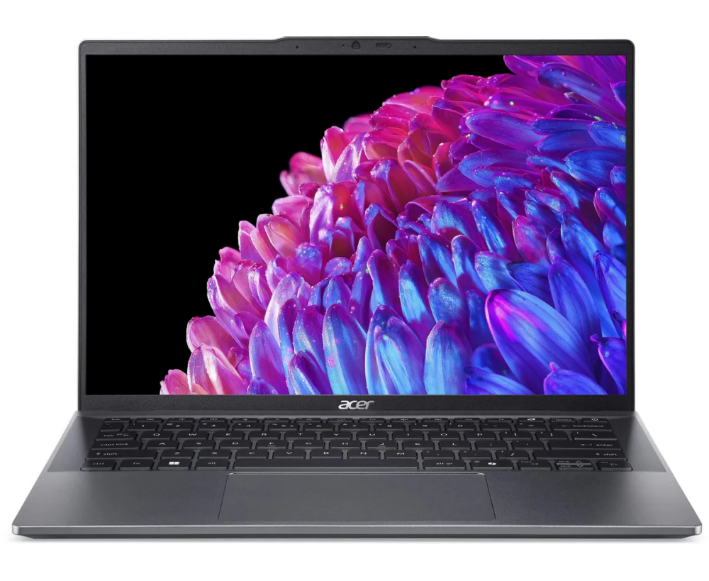 Ноутбук Acer Swift Go 14 SFG14-63-R57X (NX.KTSCD.003) 14", OLED, AMD Ryzen 7 8845HS 3.8ГГц, 8 ядер 1 Ноутбук Acer Swift Go 14 SFG14-63-R57X (NX.KTSCD.003) 14", OLED, AMD Ryzen 7 8845HS 3.8ГГц, 8 ядер 1