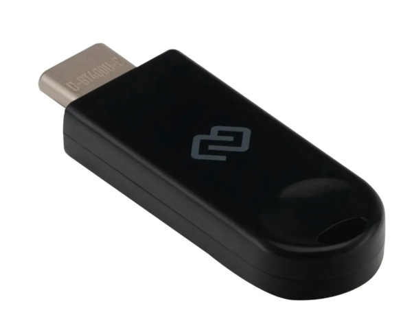 Адаптер USB Type-C Digma D-BT400U-C Bluetooth 4.0+EDR class 1.5 20м черный 1