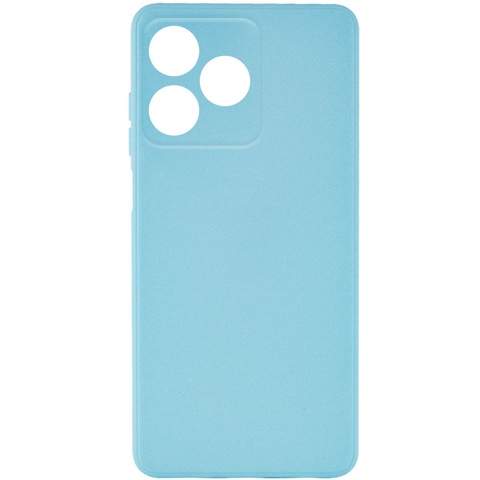 Чехол пластиковый голубой для Realme C51/C53/Note 50 1 Чехол пластиковый голубой для Realme C51/C53/Note 50 1